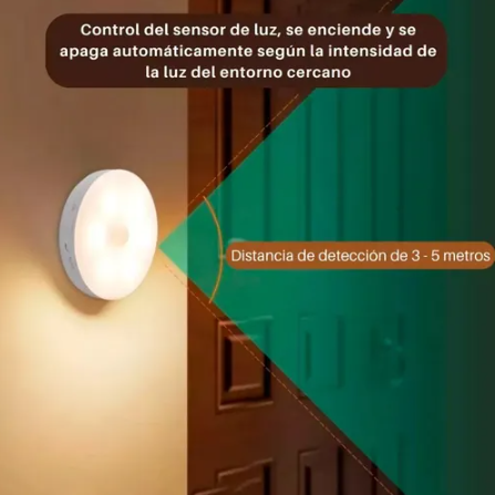 AutoGlow™ - Luz LED con Sensor de movimiento