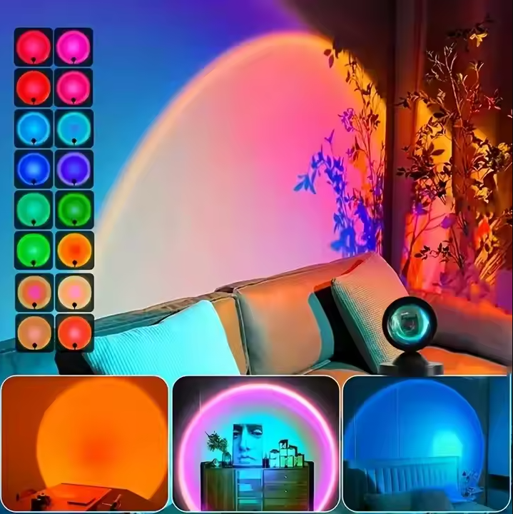MoodSunset™ Lámpara de puesta de sol proyector