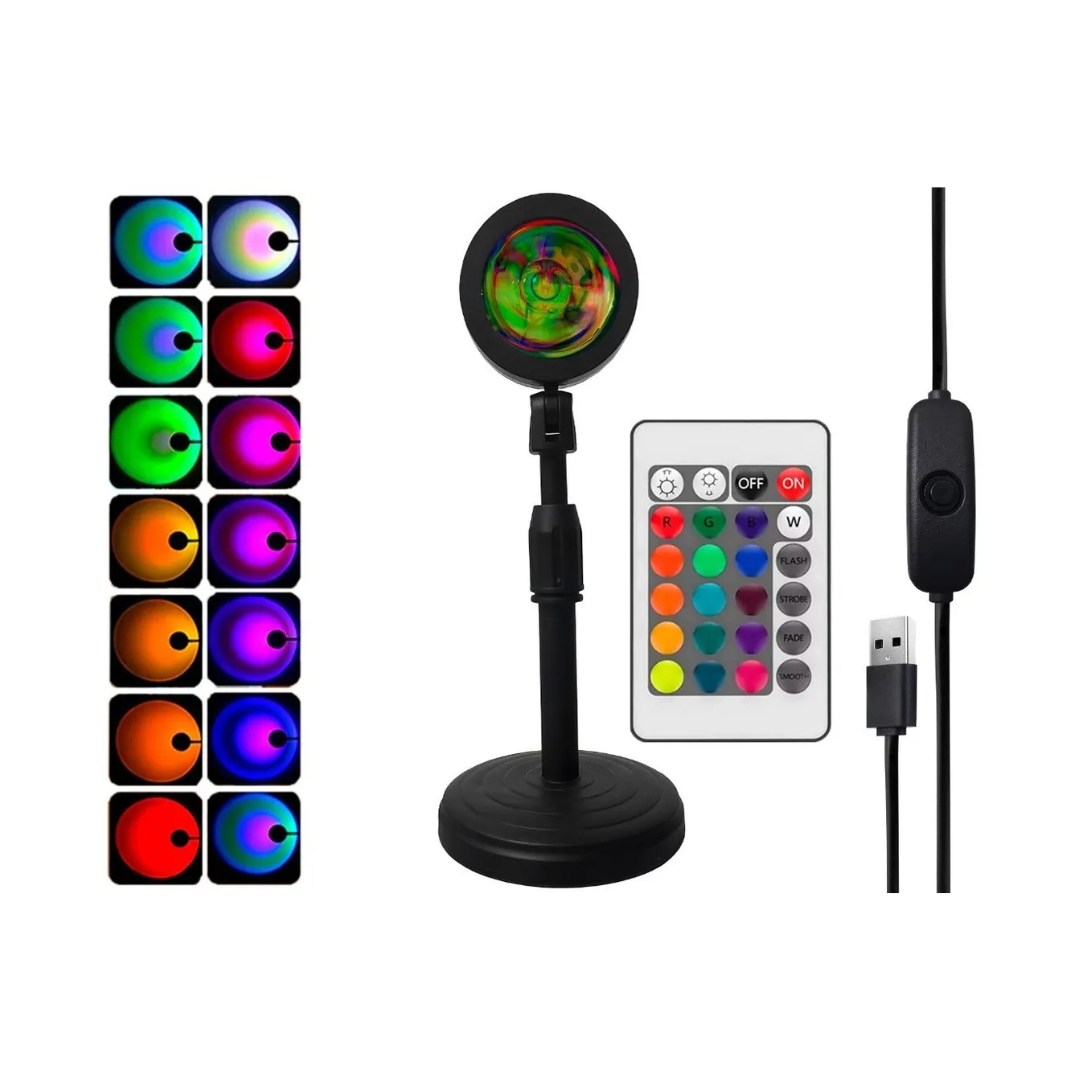 MoodSunset™ Lámpara de puesta de sol proyector