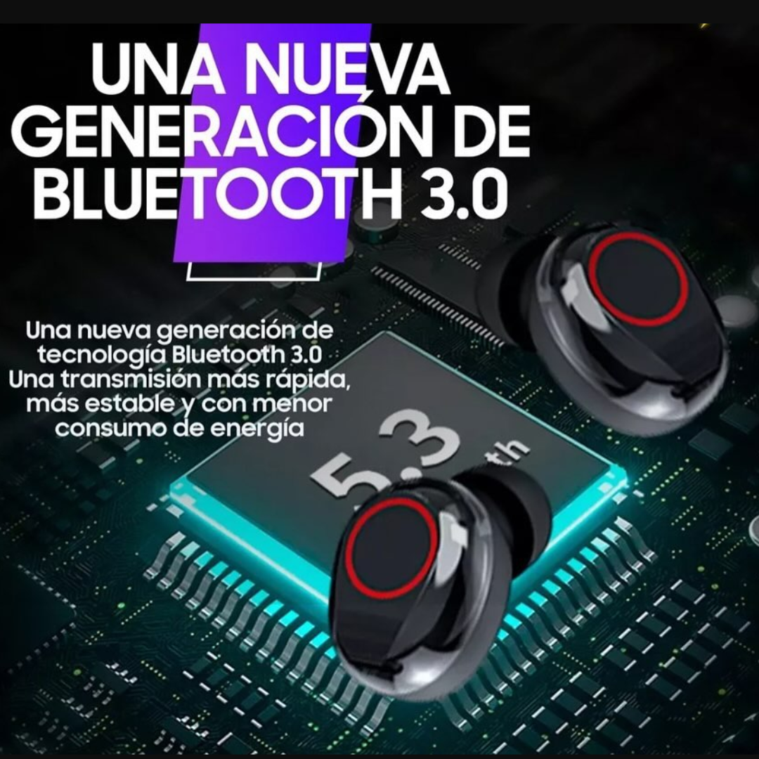 SoundCore™ – Auriculares Inalámbricos con Power Bank Integrado