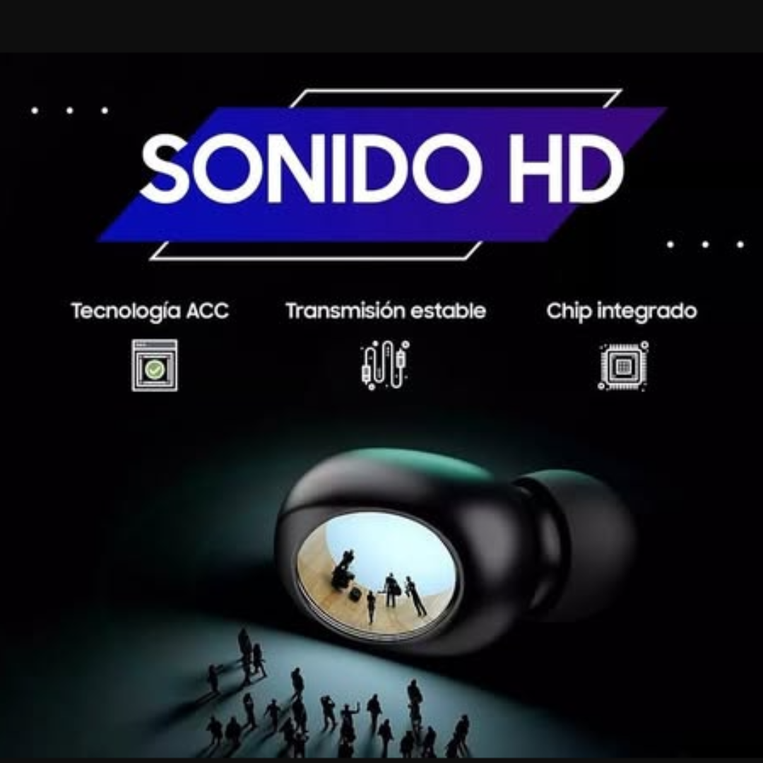 SoundCore™ – Auriculares Inalámbricos con Power Bank Integrado