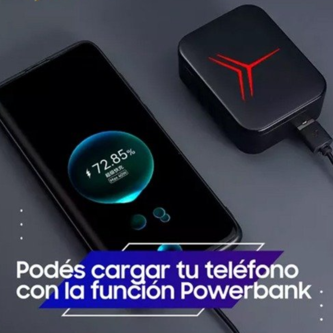 SoundCore™ – Auriculares Inalámbricos con Power Bank Integrado