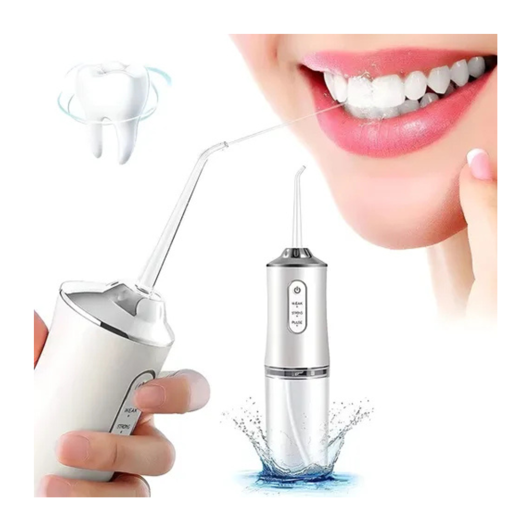 HydroSmile™ – Irrigador Bucal Portátil para una Sonrisa Radiante
