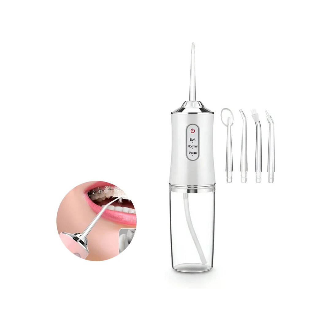 HydroSmile™ – Irrigador Bucal Portátil para una Sonrisa Radiante