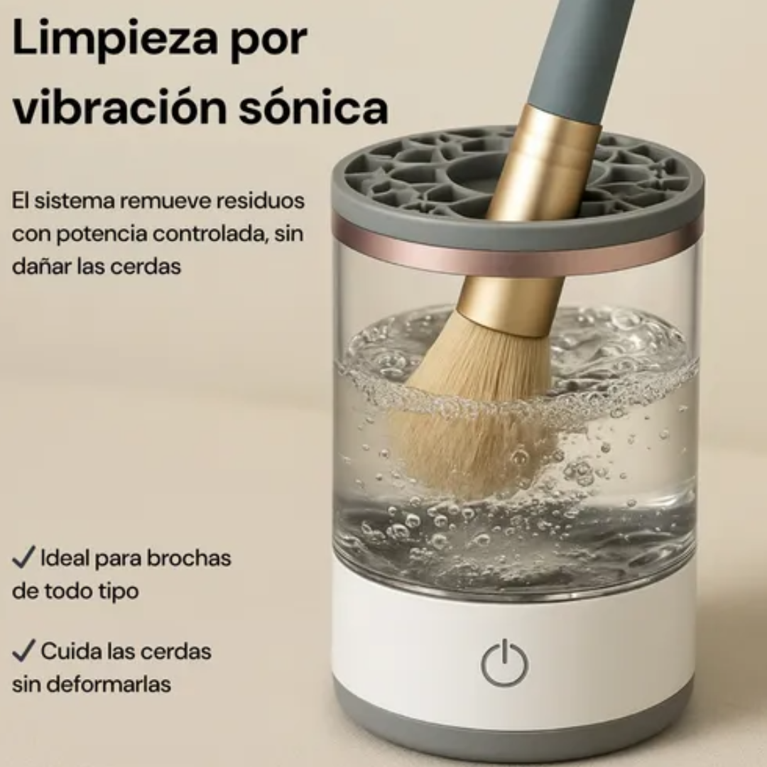 MakeUpPure™ – Brochas limpias en segundos, sin esfuerzo