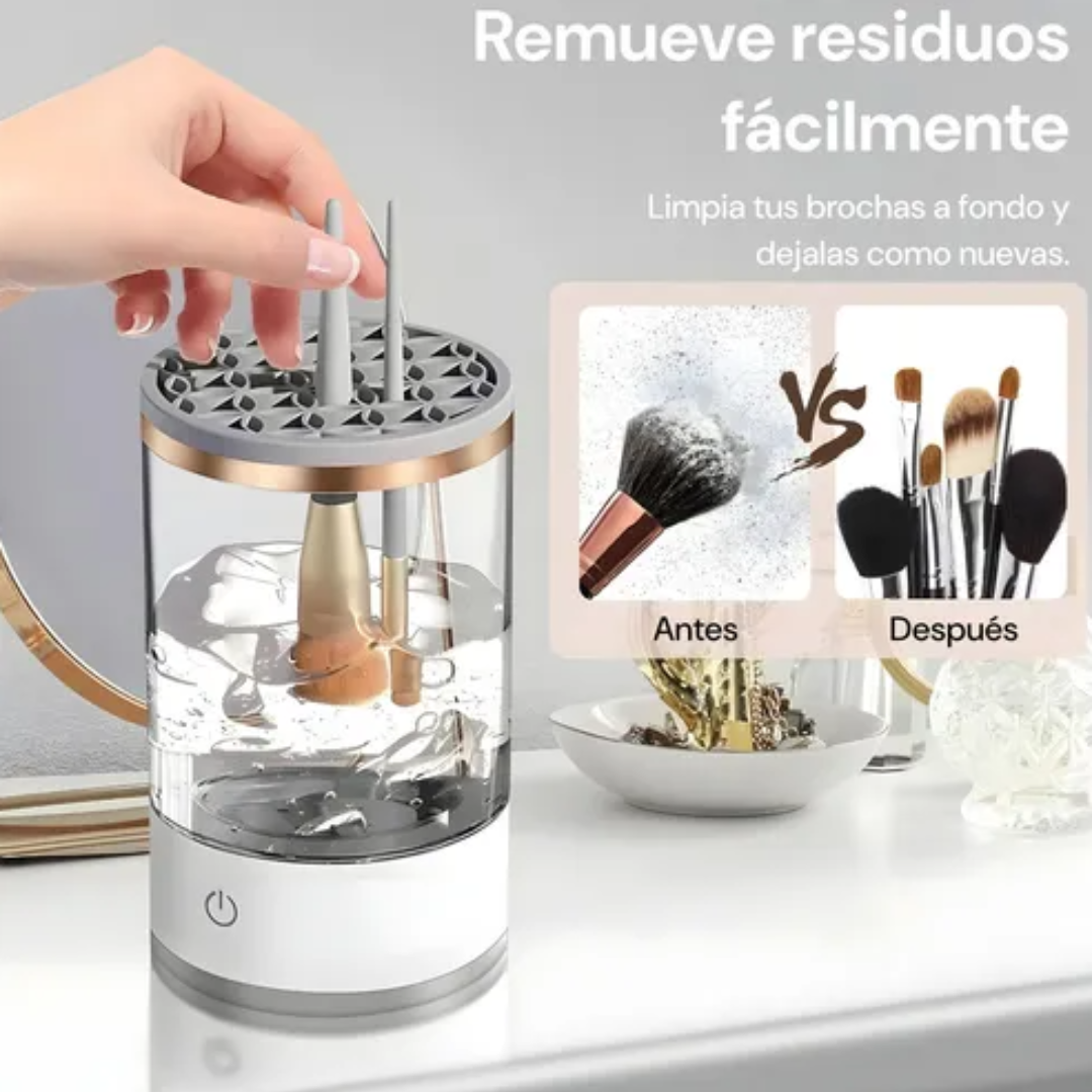 MakeUpPure™ – Brochas limpias en segundos, sin esfuerzo