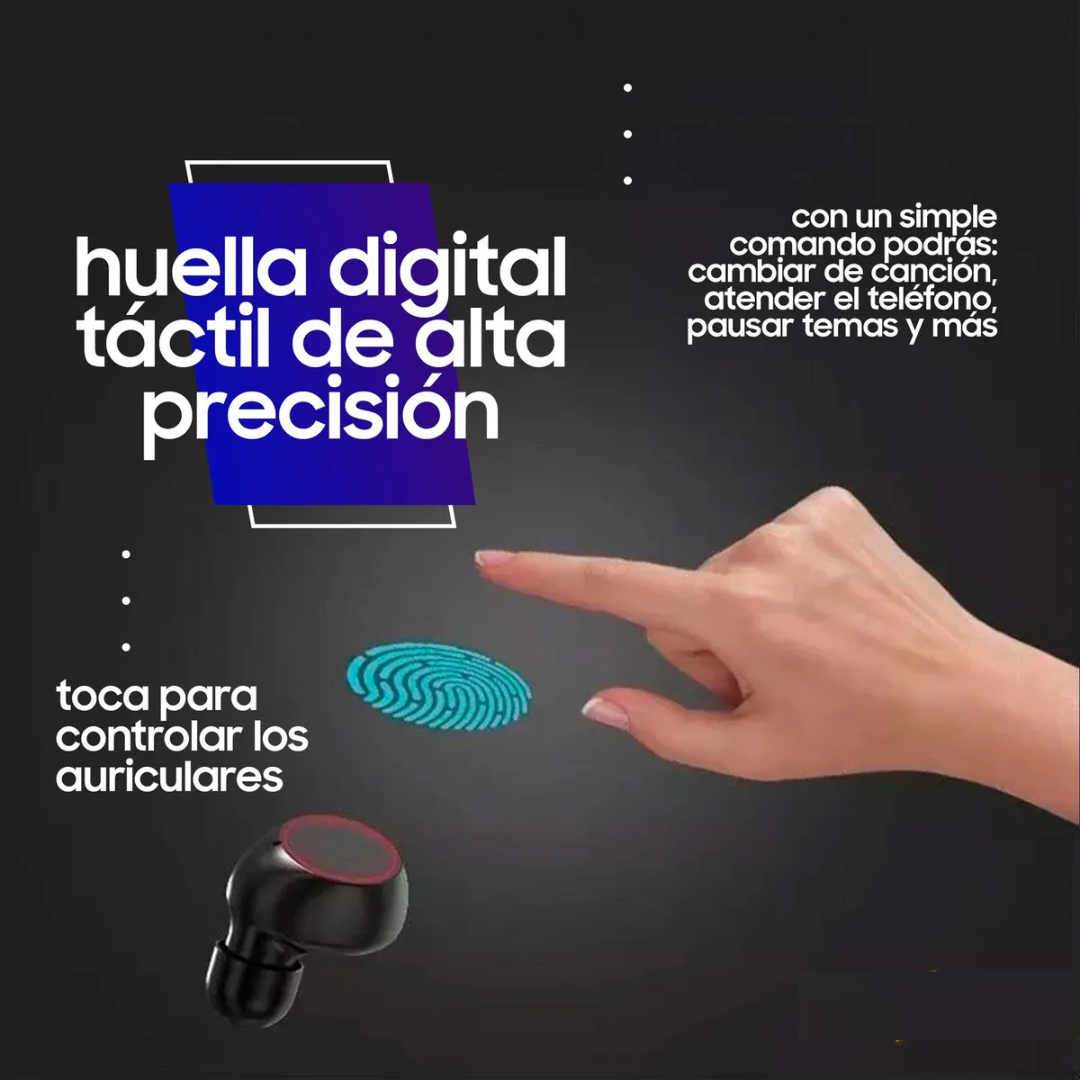 Auriculares Bluetooth HIFI + Power Bank Integrado