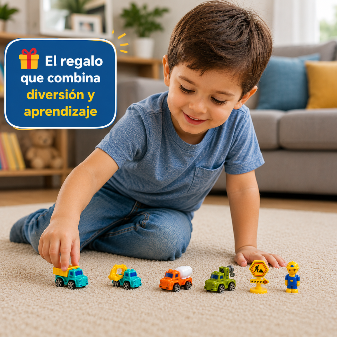 Set Mini Construction Team – 5 Piezas