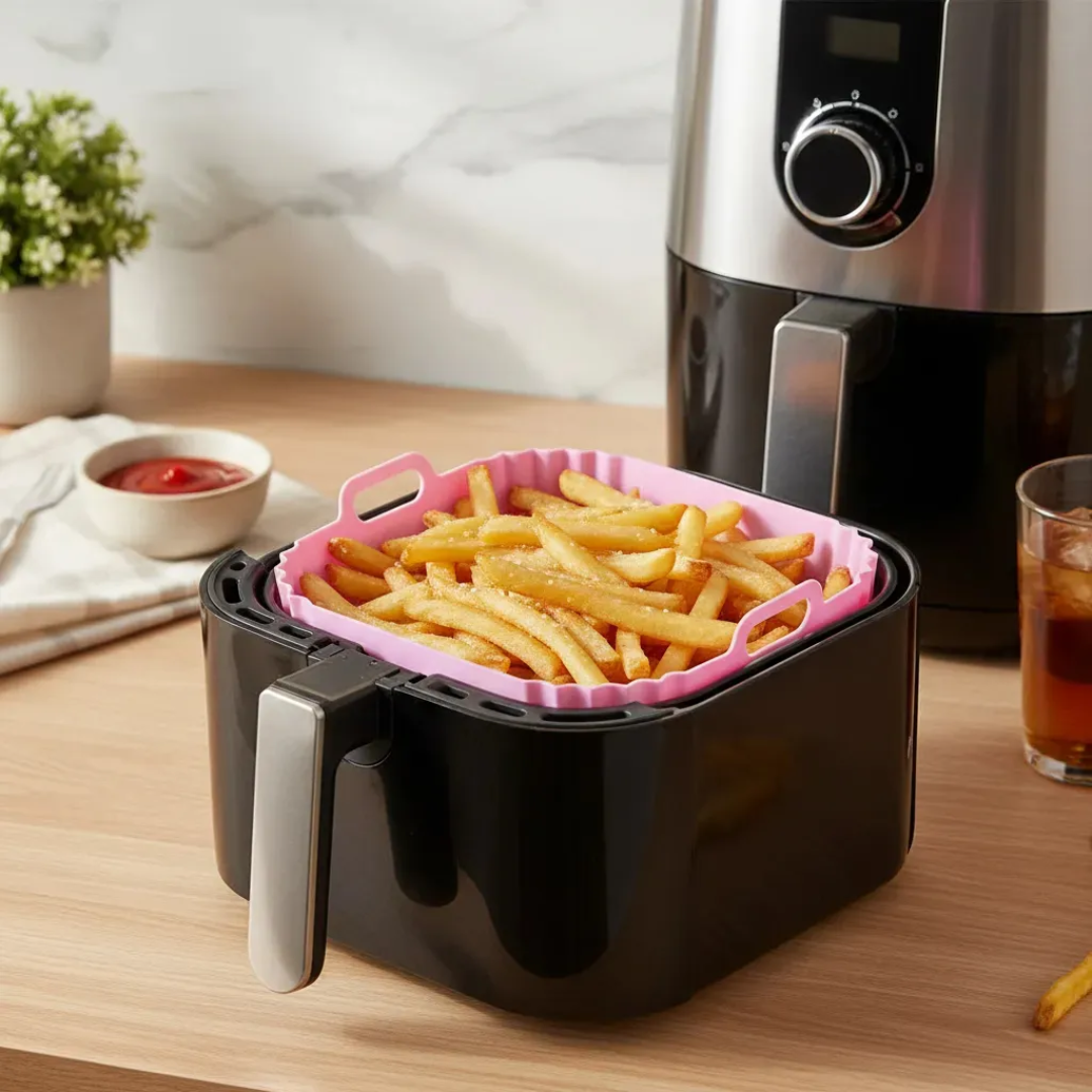 Molde de Silicona Reutilizable para Airfryer