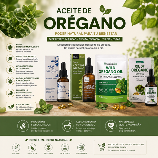 Aceite de Orégano Natural – Sentite mejor desde adentro