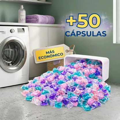 Cápsulas De Lavado 5 en 1 - 50 Unidades
