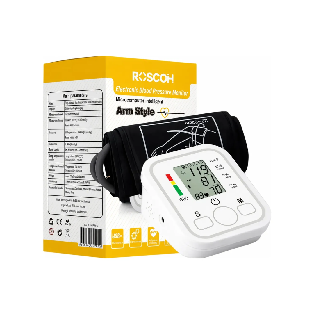 CardioSense Monitor Digital de Presión Arterial
