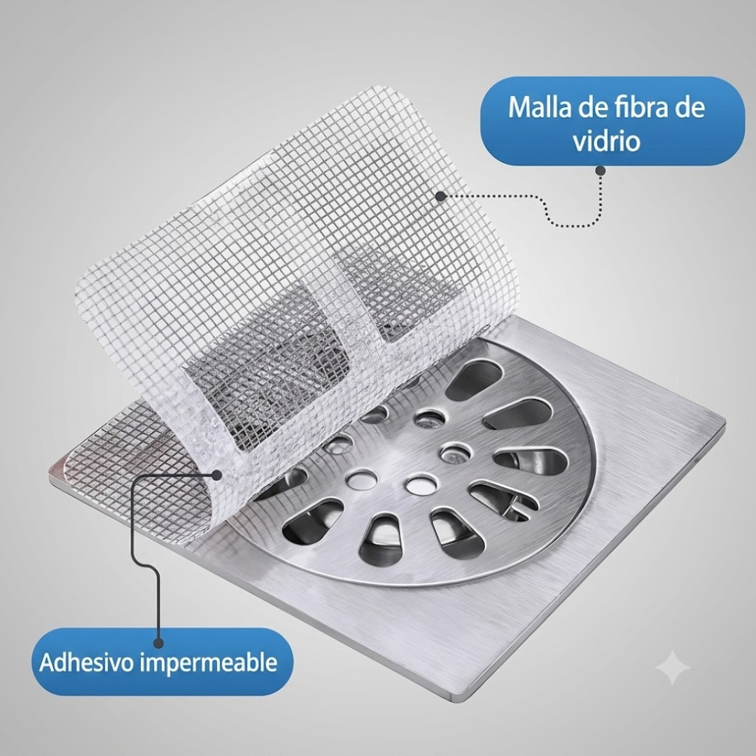 Filtro De Drenaje Pack X10