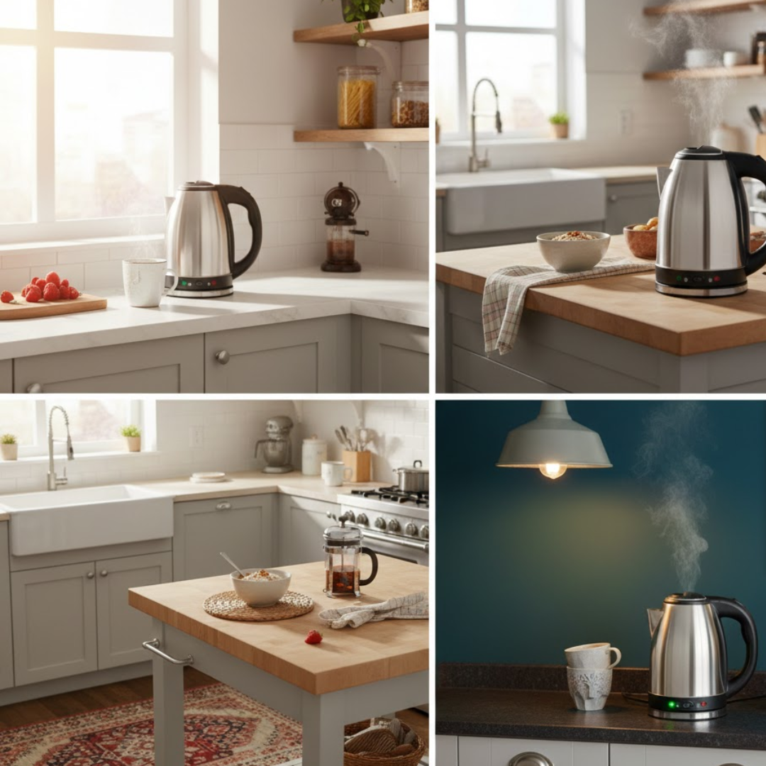 Pava Eléctrica de Acero Inoxidable – Potencia y Elegancia