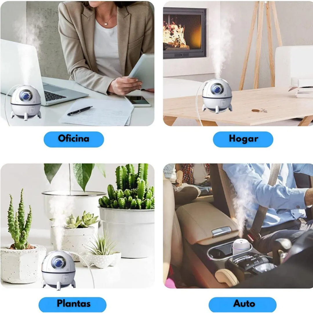 Humidificador Nave Astronauta