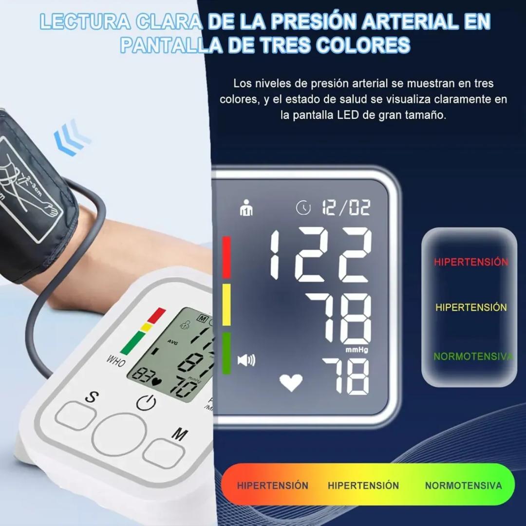 CardioSense Monitor Digital de Presión Arterial