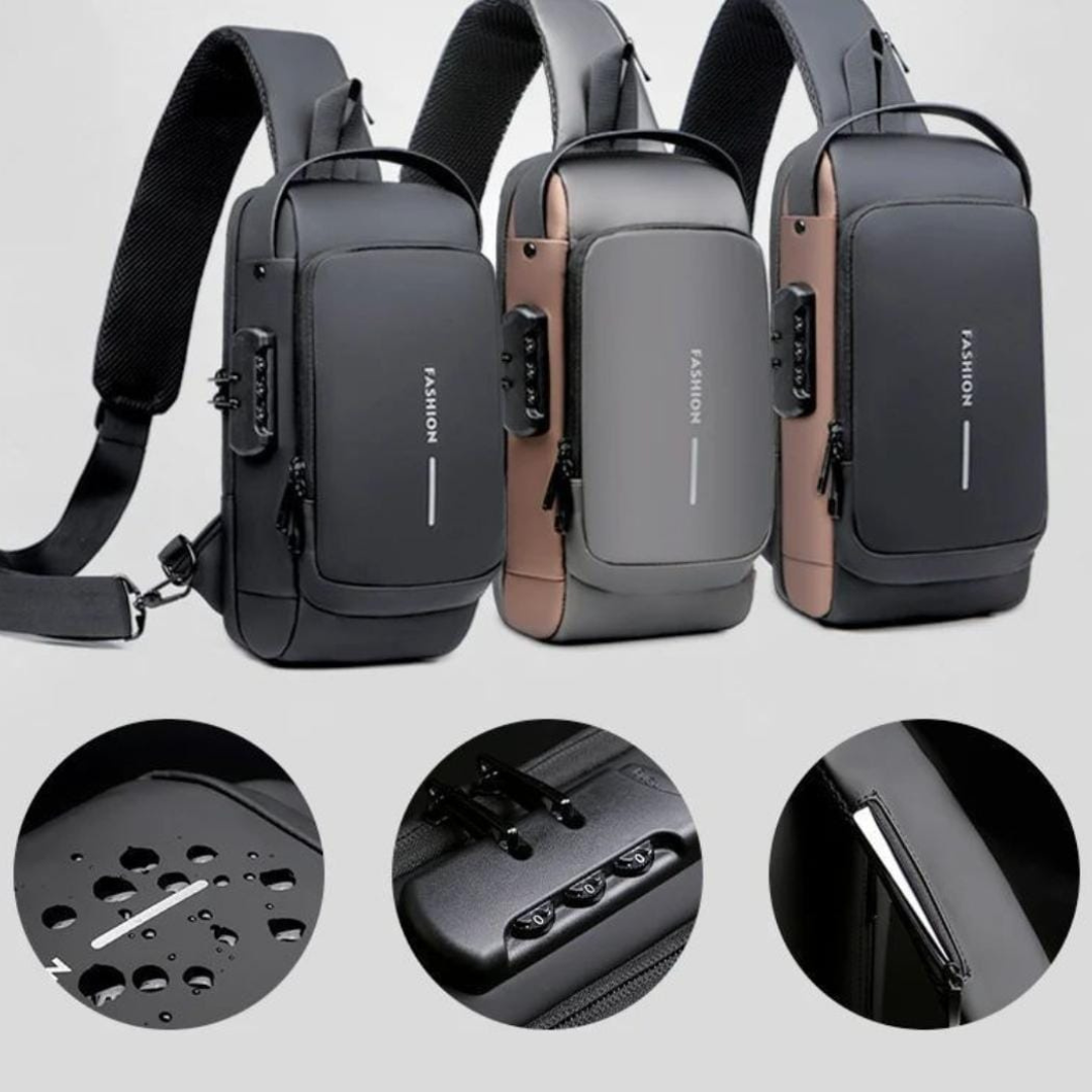 Morral Bandolera Antirrobo Impermeable