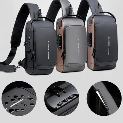 Morral Bandolera Antirrobo Impermeable