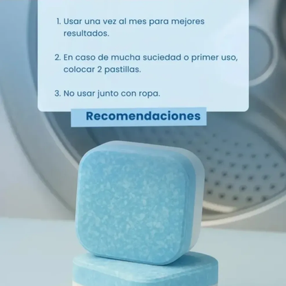 Pastillas Limpia Lavarropas