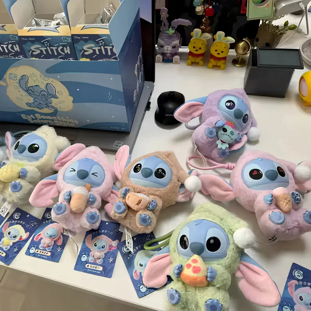 Labubu Stitch Peluche Caja Sorpresa