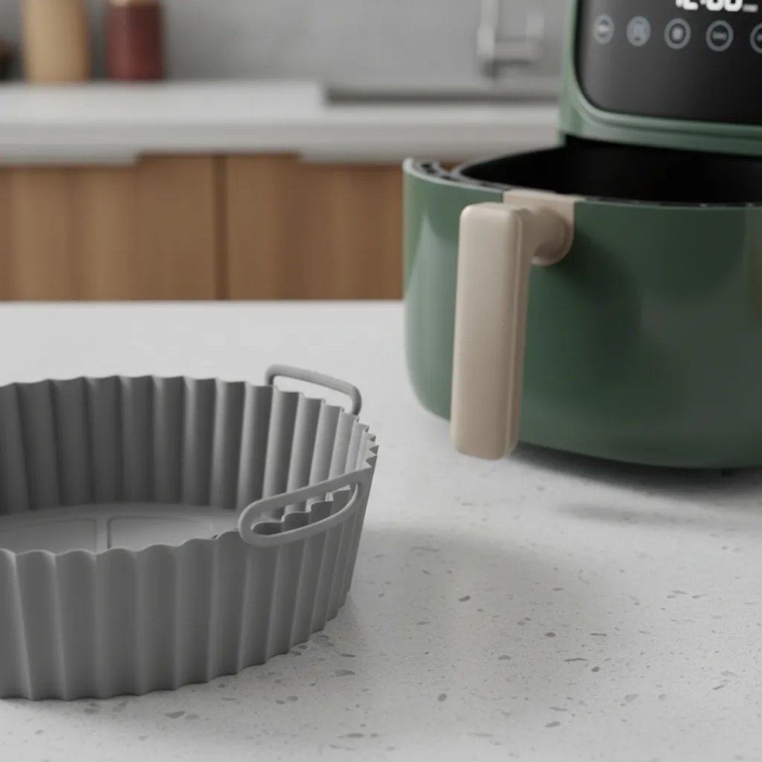 Molde de Silicona Reutilizable para Airfryer