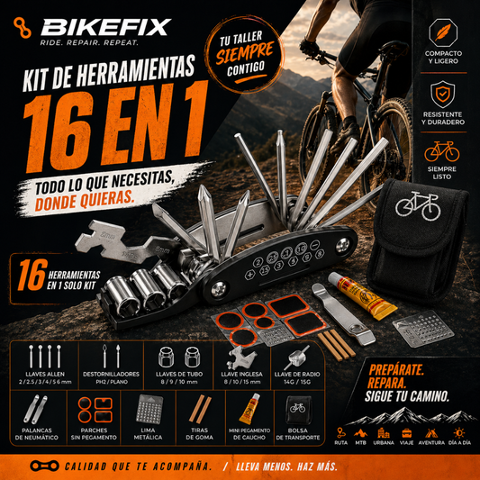 Kit Herramientas 16 en 1