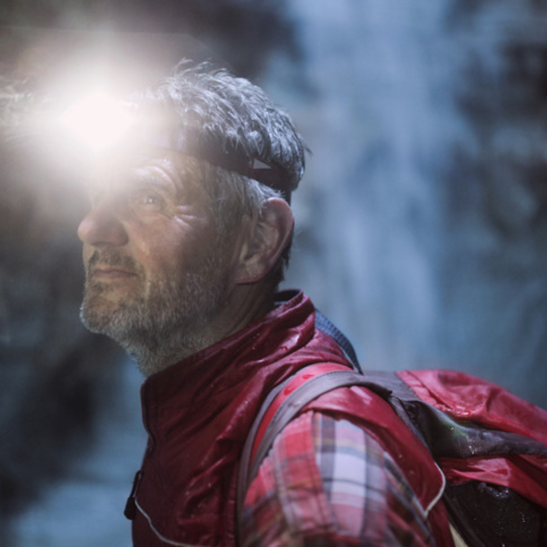 Linterna Minera LED con Sensor de Movimiento