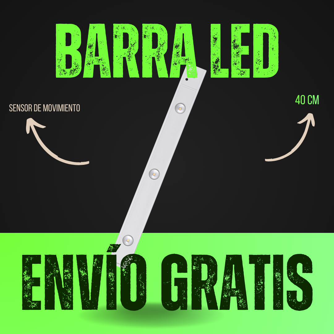 SenseLight Barra Led con Sensor de Movimiento