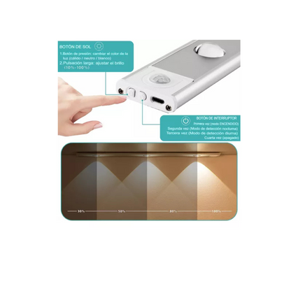 SenseLight Barra Led con Sensor de Movimiento