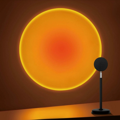 Lámpara de puesta de sol proyector