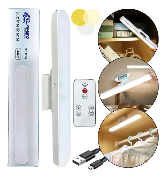 LumiNest™ Barra Led Magnética de 43 CM