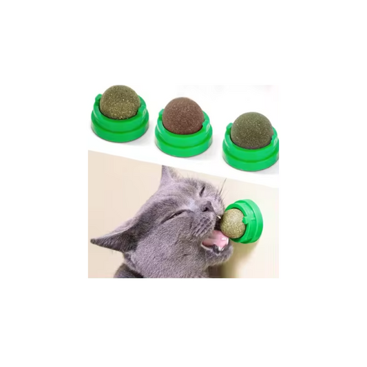 Pelota de Catnip para Gatos + 4 Catnip de regalo 🎁