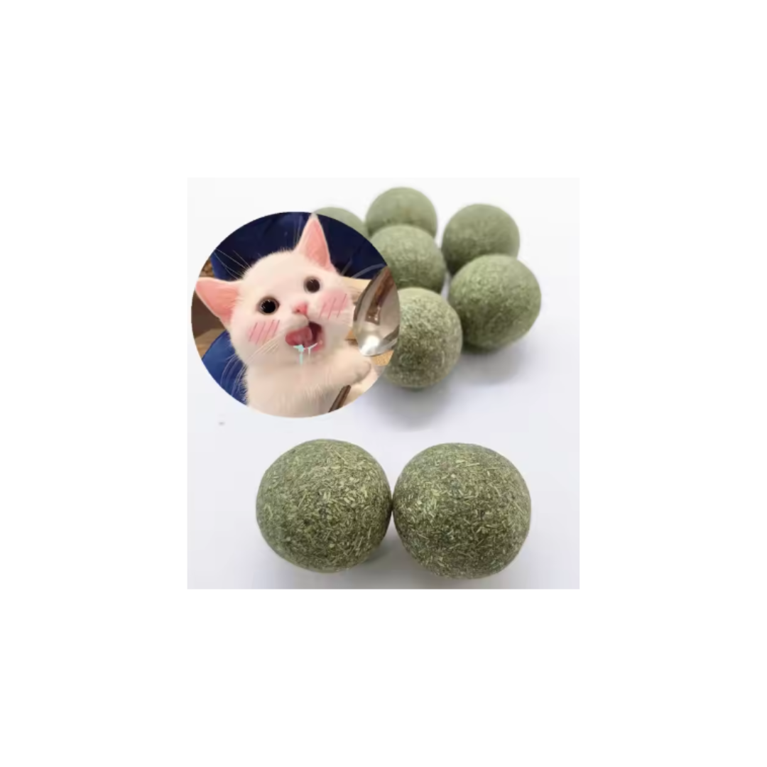 Pelota de Catnip para Gatos + 4 Catnip de regalo 🎁