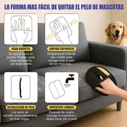 El mejor Guante Quita Pelos Y Pelusas