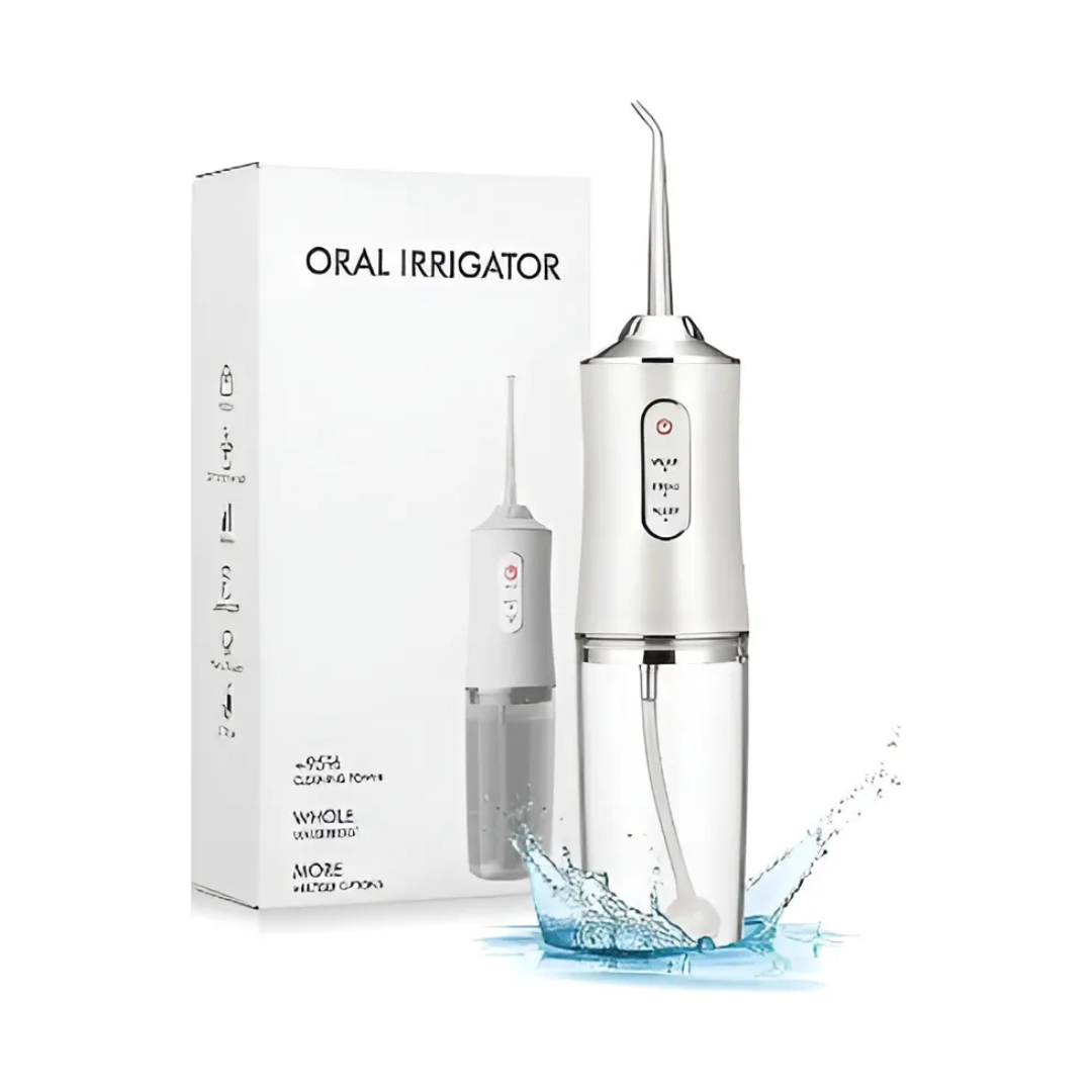 HydroSmile™ – Irrigador Bucal Portátil para una Sonrisa Radiante