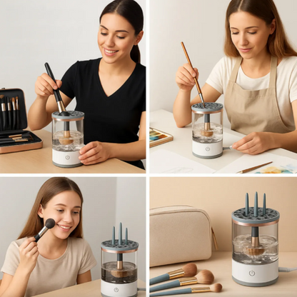 MakeUpPure – Brochas limpias en segundos, sin esfuerzo
