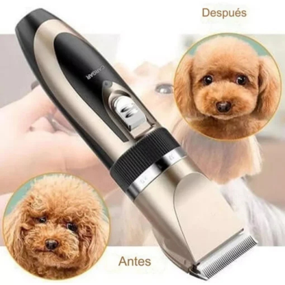 Máquina Cortadora De Pelo Mascota Perro Recargable Sin Ruido