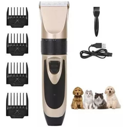 Máquina Cortadora De Pelo Mascota Perro Recargable Sin Ruido