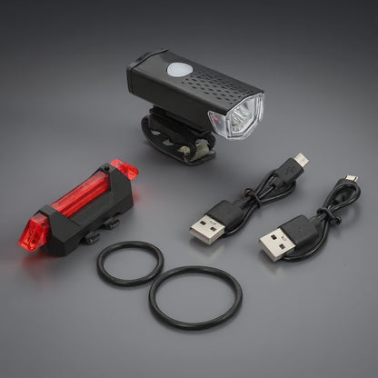 Kit de Luces para Bicicleta (Delantera y Trasera)