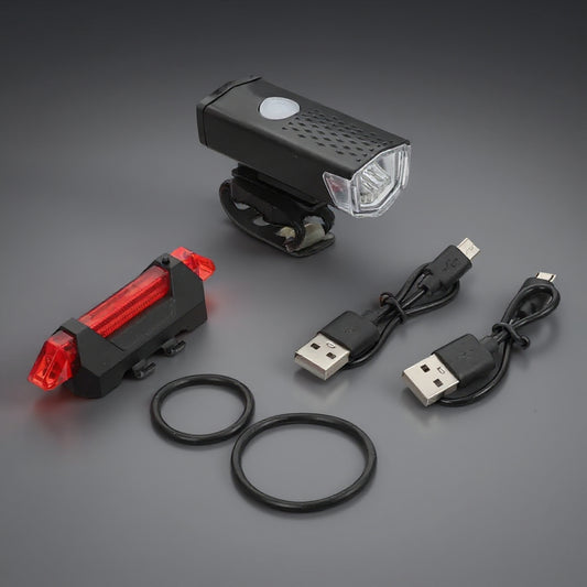 Kit de Luces para Bicicleta (Delantera y Trasera)